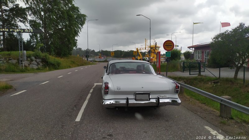 Car meeting at Trosa, Sweden, 2024