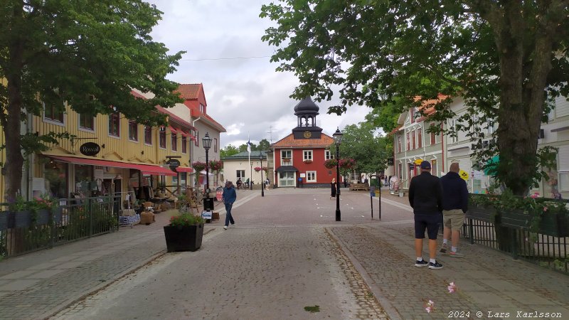 Car meeting at Trosa, Sweden, 2024