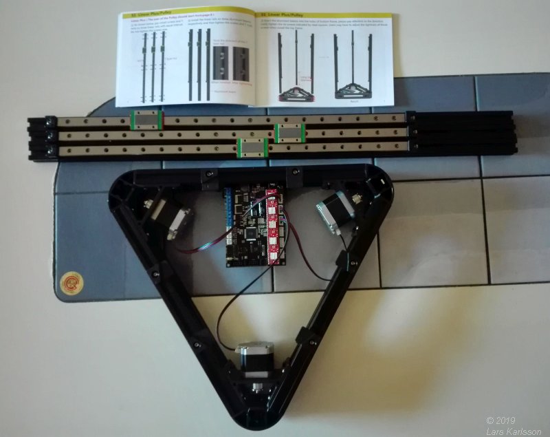 3D printer, assembling and setup