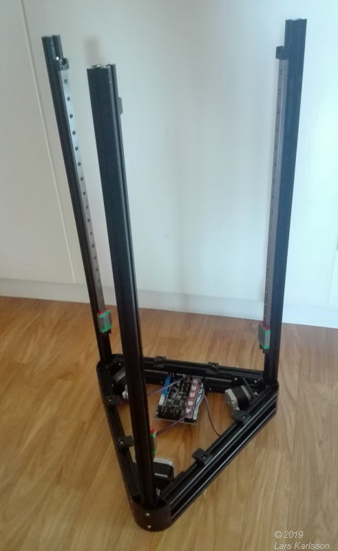 3D printer, assembling and setup