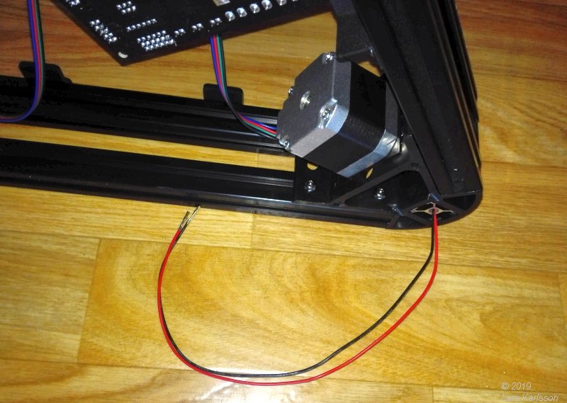 3D printer, assembling and setup