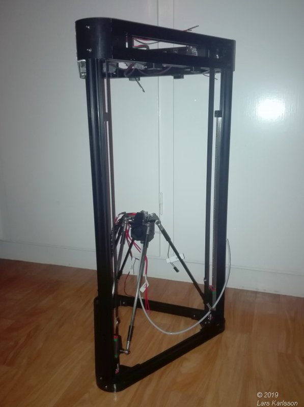 3D printer, assembling and setup