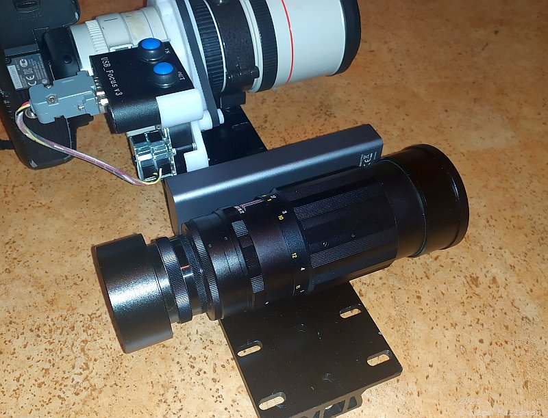 3D CAD: motor focuser bracket