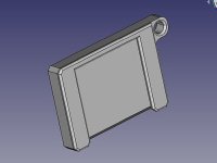 CAD drawing: Viewfinder cover, Canon EOS 6D