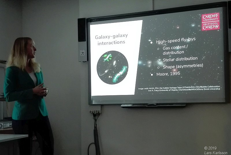 Seminar: How does the galaxy cluster environment affect molecular gas and star formation ? by Nikki Zabel, 2019