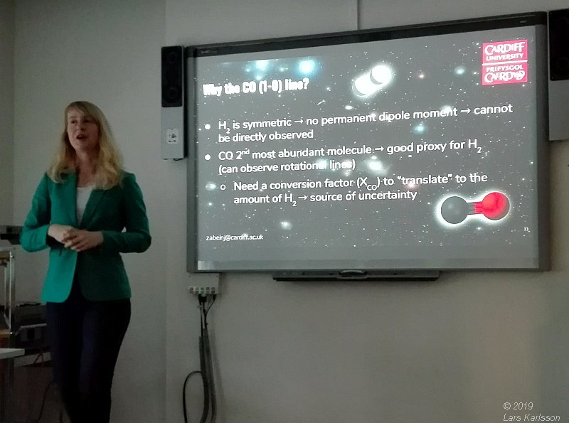 Seminar: How does the galaxy cluster environment affect molecular gas and star formation ? by Nikki Zabel, 2019