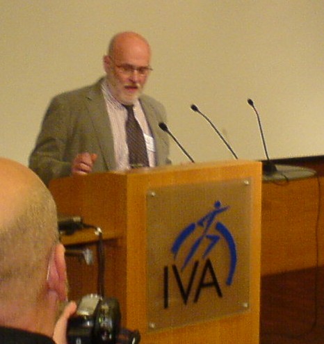 Christer Fuglesang talks at IVA