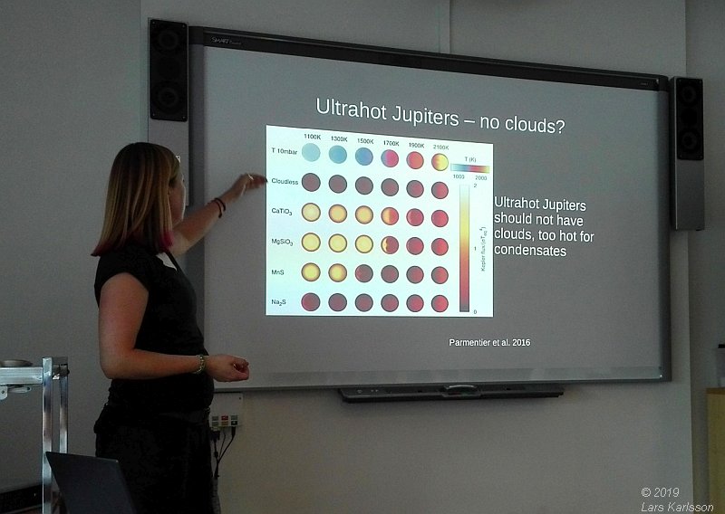 Seminar: Understanding the evolution of star-exoplanet systems by Katja Poppenhäger, 2019