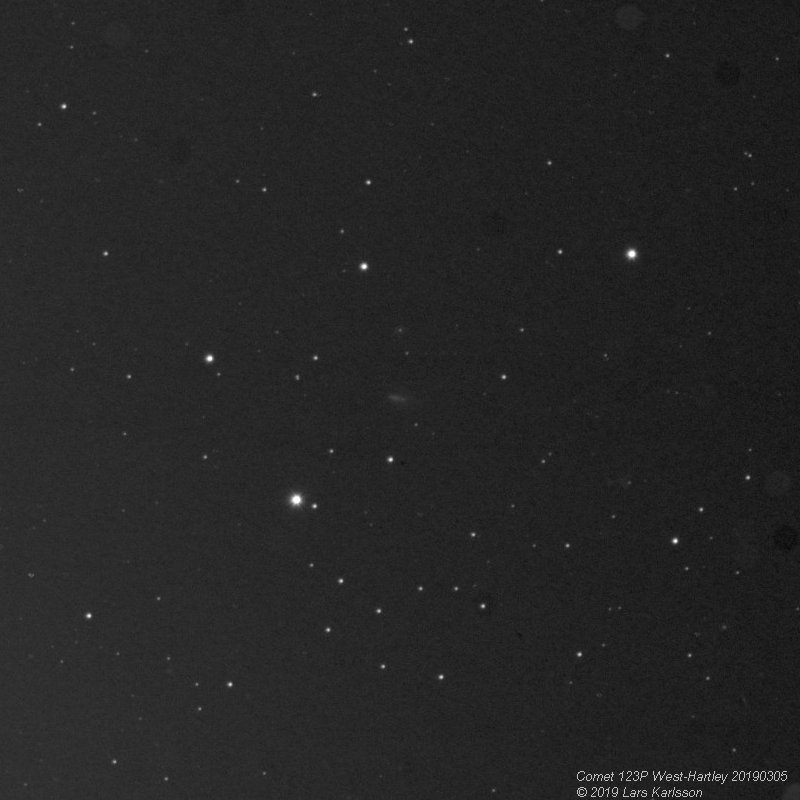 Comet 123P West-Hartley 20190305