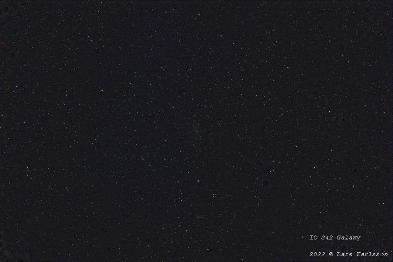 IC 342 Galaxy, 2022