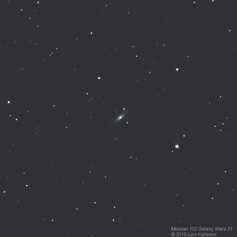 M102 galaxy 2019