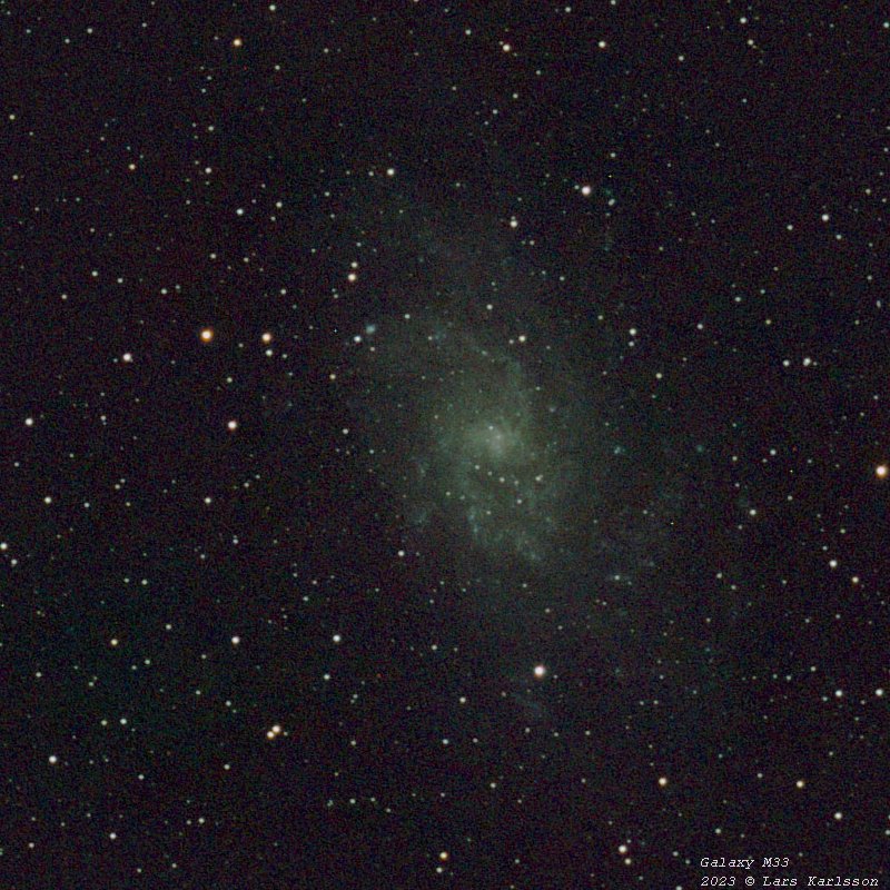 M33 Triangulur Galaxy, 2023