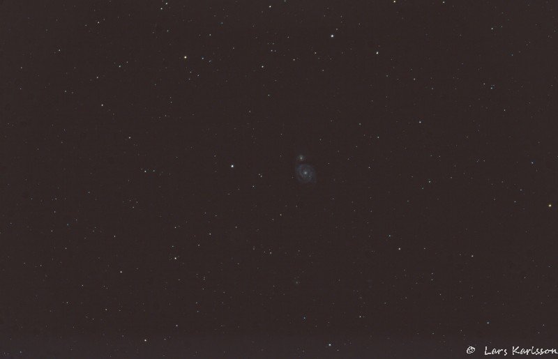 M51 Whirlpool Galaxy 2016