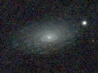 Messier 63, galaxy, 2020