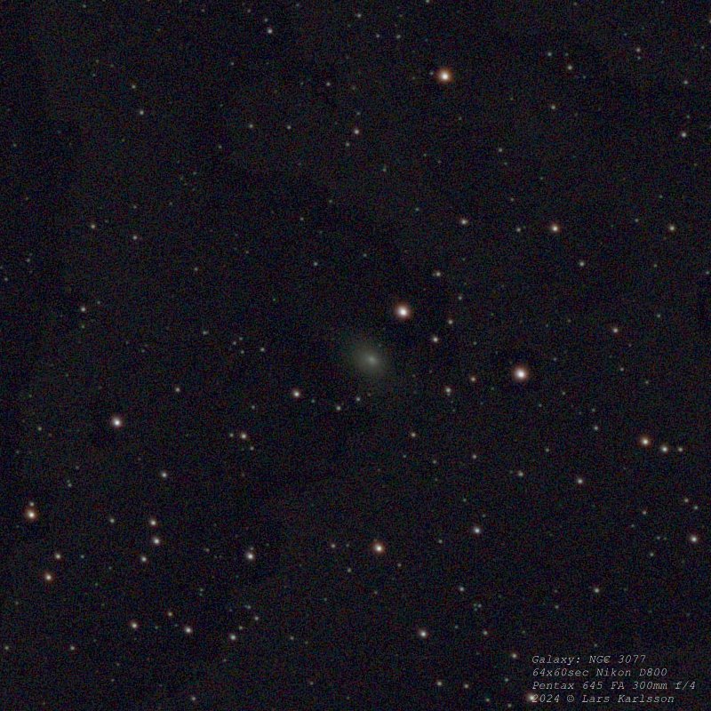 Galaxy Messier 81 & M82, 2024