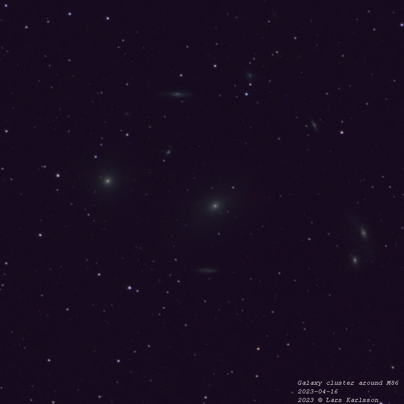 M86 Galaxy, 2023