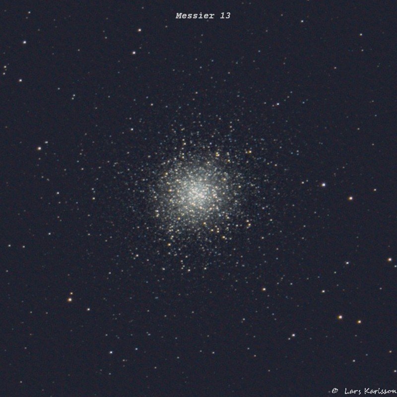 M13 globular cluster 2016