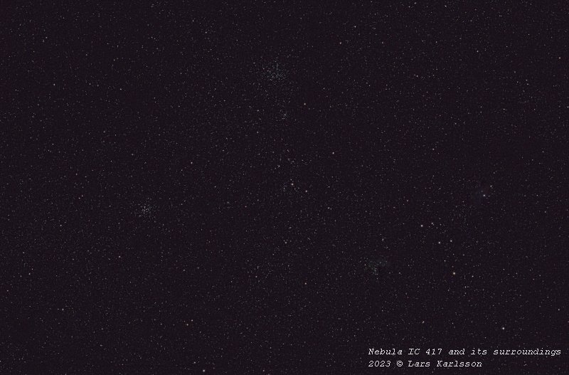 IC 417 Nebula, 2023