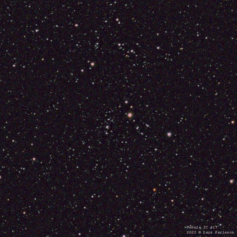 IC 417 Nebula, 2023