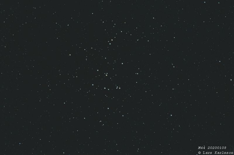 M44 open cluster, 2020