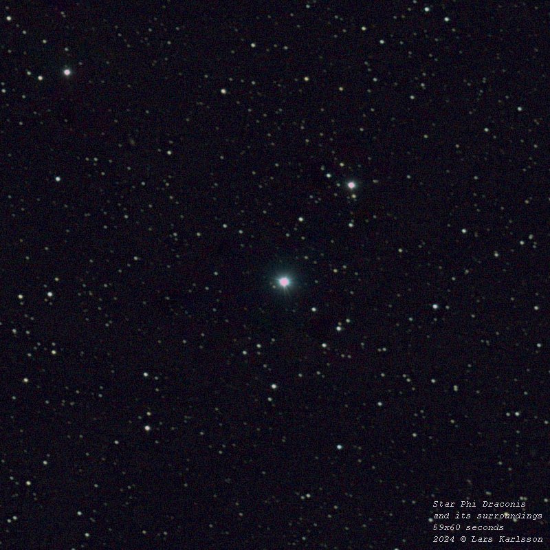Phi Draconis, star, 2024