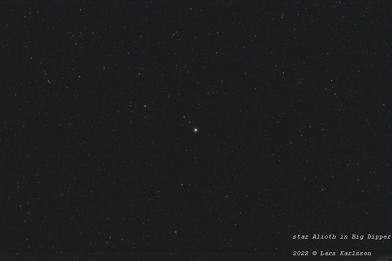 Big Dipper, Alioth (Epsilon Ursae Majoris)