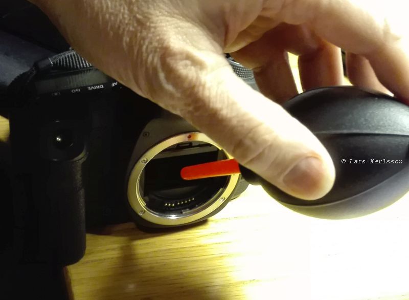 Clean camera sensor v2.0