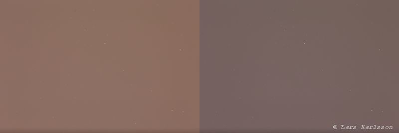 M101 light pollution
