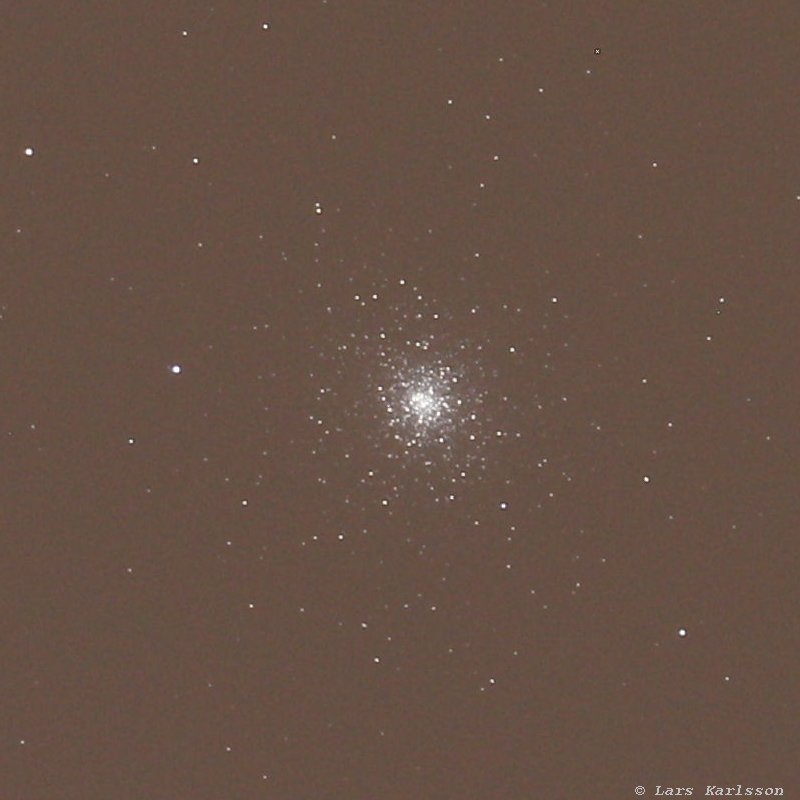 Globular cluster M92, in focus