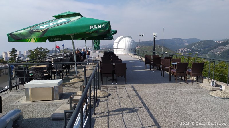 A walk to the Rijeka Observatory, Croatia 2022