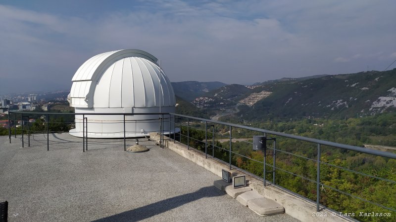 A walk to the Rijeka Observatory, Croatia 2022