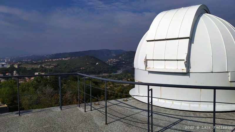 A walk to the Rijeka Observatory, Croatia 2022