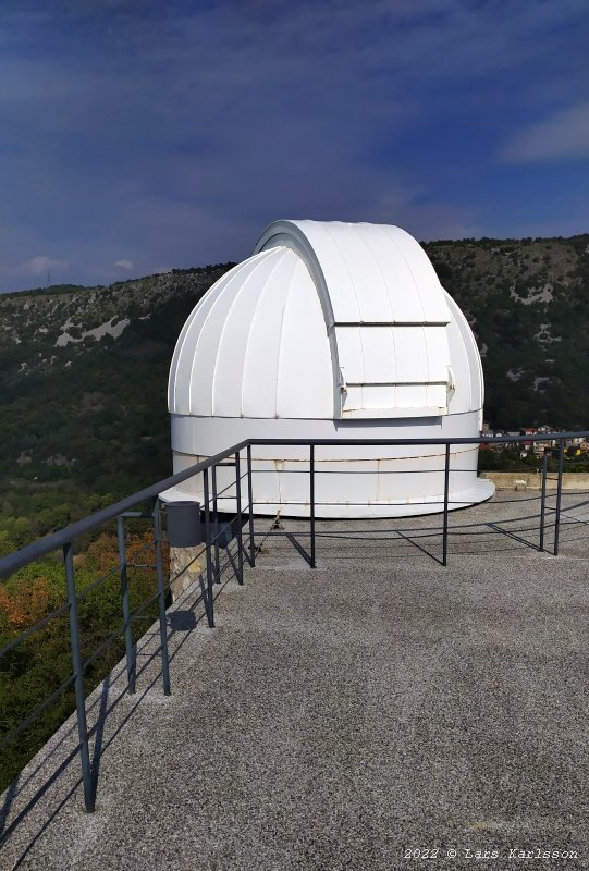 A walk to the Rijeka Observatory, Croatia 2022