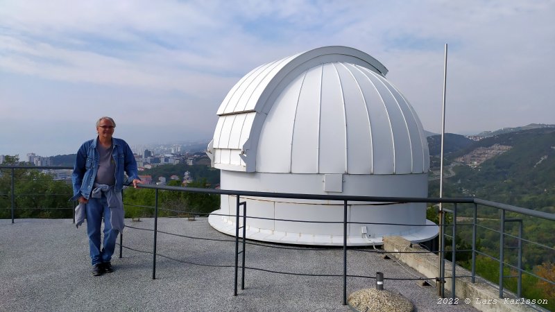 A walk to the Rijeka Observatory, Croatia 2022