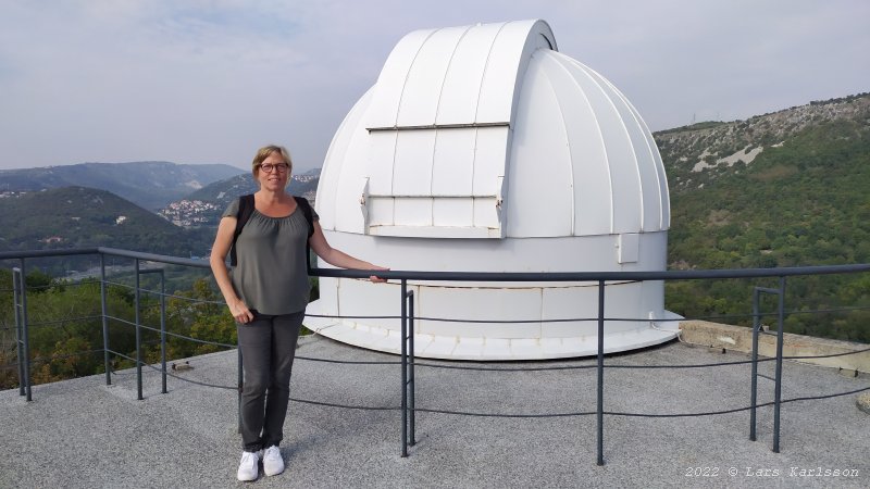 A walk to the Rijeka Observatory, Croatia 2022