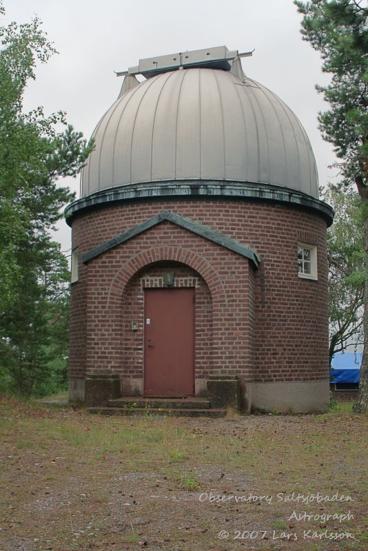 Observatory Saltsjöbaden and its astrograph