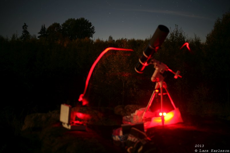 Sandvreten Observatory, 2013