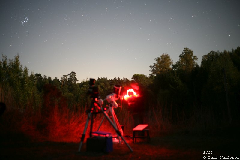 Sandvreten Observatory, 2013