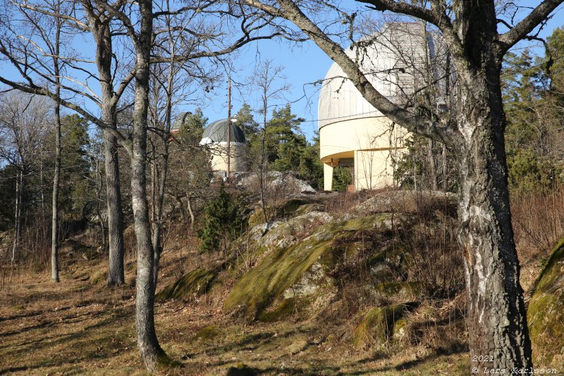 Nils Tamm and Kvistaberg's Observatories at Bålsta, Sweden