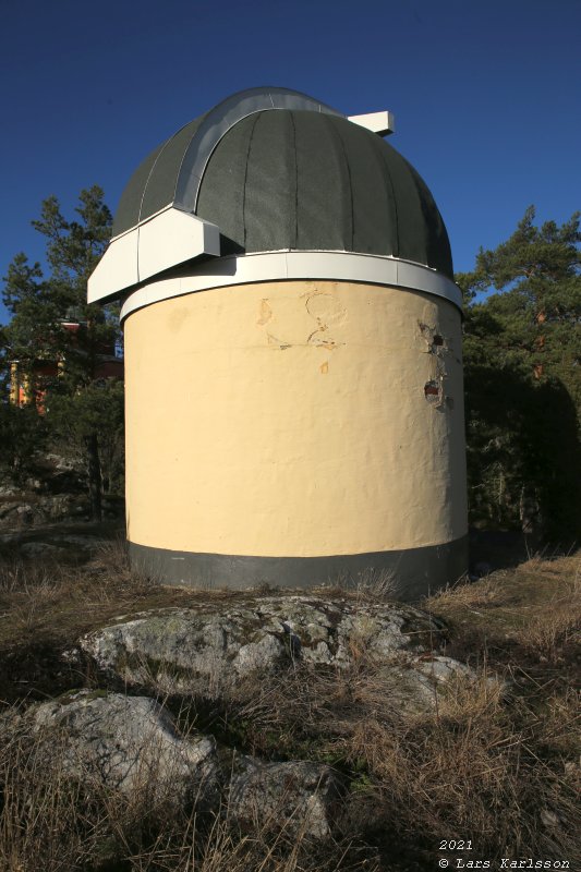 Kvistaberg's T40 Cassegrain telescope at Bålsta, Sweden