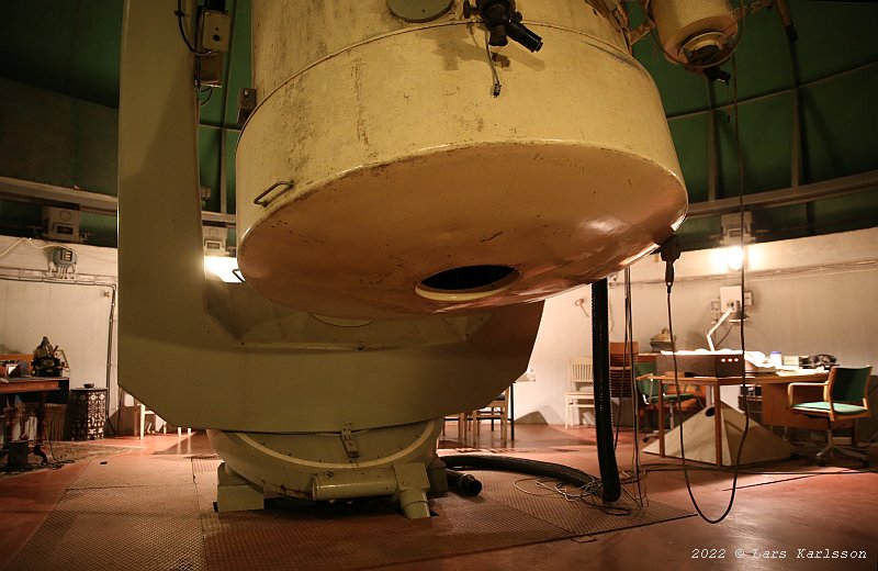 Kvistaberg's T40 Cassegrain telescope at Bålsta, Sweden