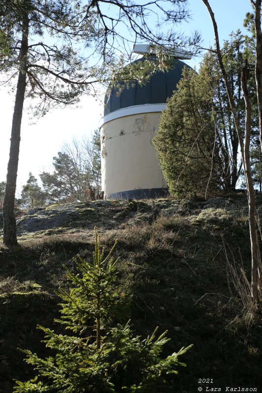 Kvistaberg's T40 Cassegrain telescope at Bålsta, Sweden