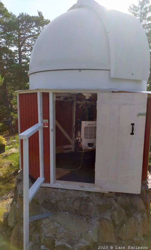 Michael's Torö observatory, Sweden 2023