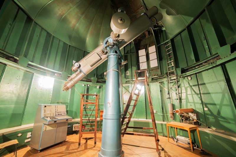 Uppsala old observatory, 38 cm double refractor, Sweden