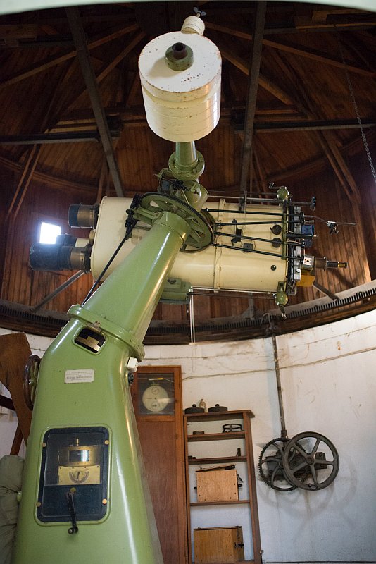 Uppsala old observatory, triple refractor, Sweden