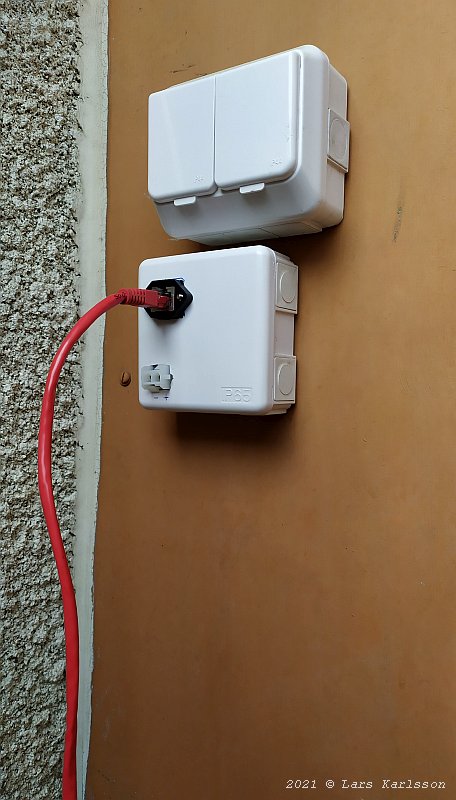 Astro-project: Outdoor power outlet