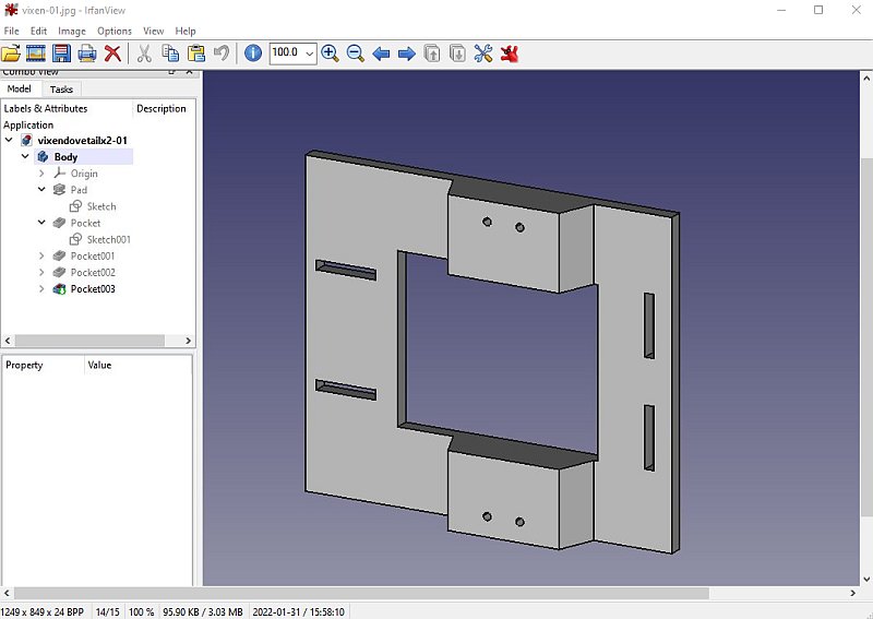 HEQ5 and Raspberry: Redesign of mount head details