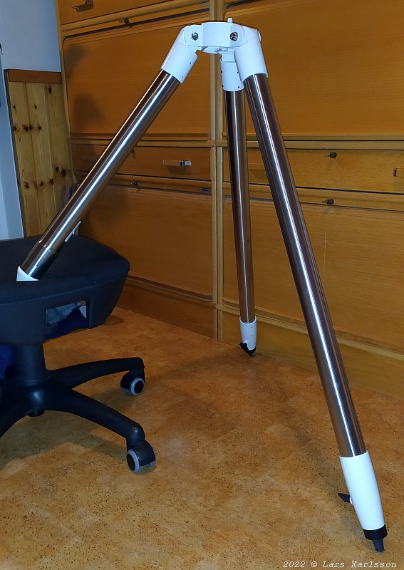 HEQ5 and Raspberry: Making the tripod to a lowrider