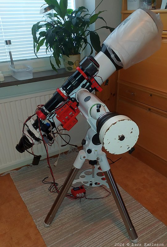 HEQ5 and TS130 APO refractor ?