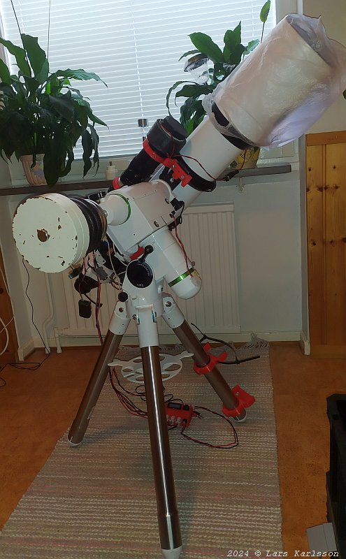 HEQ5 and TS130 APO refractor ?